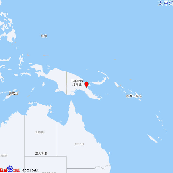 巴布亚新几内亚位置图片